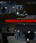 8 Gang Switch Panel Box With Digital Voltmeter And Blue LED Touch Switch Pod For Jeeps, Trucks, UTVs, SUVs, Boats, RVs