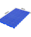 Moisture Proof Plastic Pallet For Garage And Basement Storage With Interlocking Modular Floor Tiles Lightweight Reusable Polyethylene