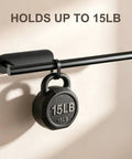 Boost Your Kitchen Game With This Hella Solid Two Pack Paper Towel Holder Using A Quick Self Adhesive Wall Mount Crafted From Premium Rust Proof Stainless Steel To Deliver A Secure Grip That Keeps Your Counters Tidy For Every Busy Weekend Cookout - featuring a 15LB weight on a sleek black mounted holder.