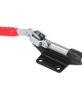 Rock Solid Heavy Duty Toggle Clamp Horizontal Push Pull Clamp Cast Iron Alloy Steel 390kg Holding Force 42mm Stroke