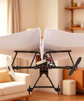 Electric Remote Control Paper Airplane Kit With Stabilizer And Dual Propellers For Awesome Lightweight Foldable Wings