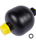 Diaphragm Accumulator 20 Cu In 0.32 L High Pressure 4786 Psi With G1/2 Thread, durable steel, compact size for hydraulic systems.