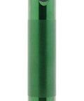 3 Cell D Battery Powered Flashlight with Adjustable Twist Focus Beam From Spot to Flood, Rugged Anodized Aluminum Body, Dark Green Finish