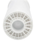 Top view of a 5 Series Replacement Cartridge For 10 Inch Water Filter Housings Purple With KDF Media And Granular Activated Carbon