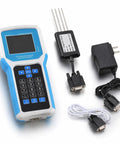 7 In 1 Soil Tester With Large Digital Display And Real Time Data Logging, handheld soil meter with accessories visible