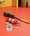 Heavy Duty 6 Pack Stainless Steel Compression Springs For Mop Bucket Replacement To Boost Water Squeeze Power And Ensure Tough Long Lasting Performance For Professional Cleaning Jobs Today.