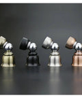 Stylish Stainless Steel Magnetic Door Stopper That Keeps Doors Securely Locked In Place For Homes And Offices Without Damage, A Total Game Changer For Preventing Slamming And Securing Your Space Effortlessly in four colors.