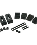 Ready To Roll 16 Piece Clamping Kit Designed For 6 Mm T Slot Tables Plus Metalworking Machines includes sturdy step blocks and nuts.