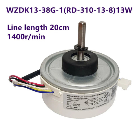 DC Brushless Air Conditioning Fan Motor 13W Inverter For Central AC System 310V RD 310-13-8 Replacement, Easy Install