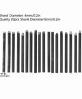 Metal Stamping Kit With 0.2 Inch Shank Stamps And Jewelry Anvil Chisel Set For DIY Jewelry Making And Crafting, Pro Grade And Handy