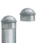 Heavy Duty Galvanized Fence Post Cap For One And Three Eighths Inch Posts Built To Last Chain Link Fence Parts Rustproof Outdoor Post Cover