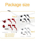 Beefy Aluminum RC Helicopter Cross Plate With Bearing Lightweight Spare Part For K124 And K170 in red, black, and silver sets