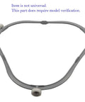 Model Specific Microwave Turntable Support Ring Replacement 8206227 W11252182 Not Universal shown in gray with wheels