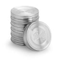 Stainless Steel One Piece Mason Jar Lids Wide Mouth 6 Pack Airtight Seal Rust Resistant Stackable Fits Most Wide Mouth Jars Silver