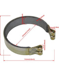 Beefed Up Go Kart Brake Band And 71 Inch Throttle Cable Kit For Predator 212CC 196CC GX160 GX200 6 5HP metal brake band