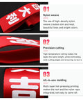 Universal Jdm Car Tow Strap And Racing Trailer Belt With Bold Slogan Graphics, highlighting nylon weave and precision cutting.