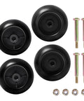 Deck Roller Wheels Kit For Lawn Mower 75304856A Replacement 4 Packs Beefed Up Fit Cub Cadet RZT50 RZT54 LT1050