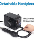 Maker Friendly Pro Grade Hot Air SMD Soldering Rework Station with detachable handpiece and connection