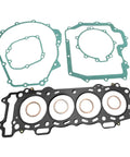 Badass Motorcycle Cylinder Generator And Crankcase Cover Gasket Kit For Kawasaki Ninja ZX 10R ABS, includes black and green rubber gaskets.