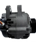 Side view of 12V 55A Marine Alternator Replacement for Mercury Marine Engines, Low Noise Operation For Quieter, Smoother Running, Easy No Fuss Install