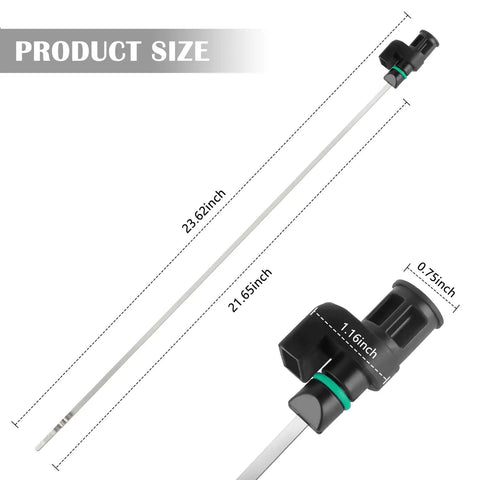 CVT Transmission Dipstick For Nissan Altima Quest And More 21.65 Inch Length Oil Level Indicator Gauge Replacement OEM 31086-JA00A