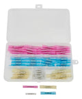 Super Durable Heat Shrink Butt Connectors Kit With Thick Copper Core For Boat And Truck Wiring High Current Heavy Duty Toughest Seal, assorted sizes in case