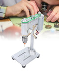 Compact Benchtop Drill Press With Variable Speed And 360 Degree Rotation, Precise JT0 Chuck for detailed watch lab work.