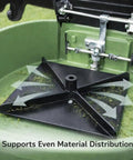 Spreader Impeller Replacement Plate For Lawn Spreader Attachments Pro Grade Durable No Fuss Easy Install Compatible With AgriFab Systems