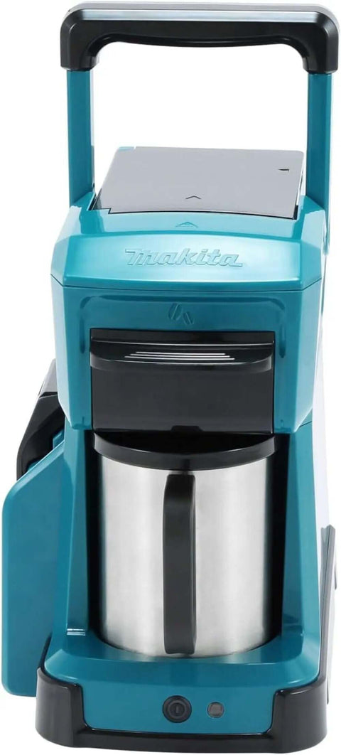 Front view of Cordless Coffee Maker For 18V LXT And 12V Max CXT Batteries, Tool Only, No Fuss Brew Machine With Permanent Drip Filter