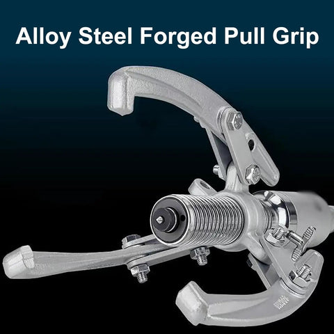 20 Ton Hydraulic Bearing Puller Heavy Duty Separator With Forged Claw Arms Built Like A Tank For Auto Repair Shops close-up of alloy steel forged pull grip
