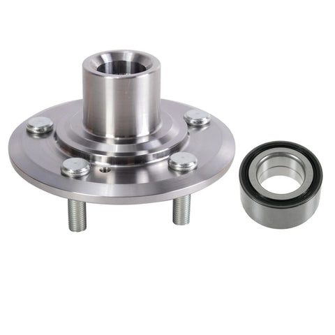 Front Wheel Bearing And Hub Assembly Kit 2 Piece Direct Fit For Acura RDX And Honda CRV Compatible With 2007 Through 2018 Models