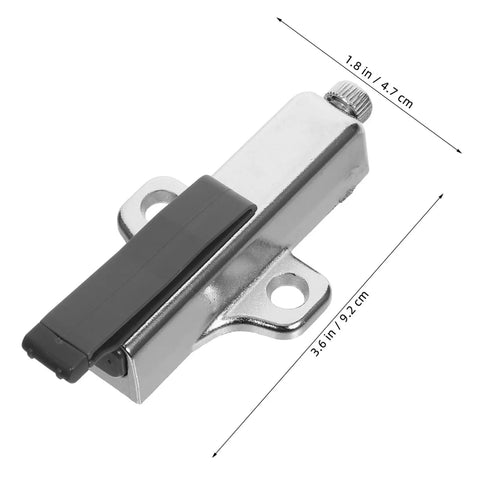 Premium Heavy Duty Soft Close Cabinet Damper For Kitchen Wardrobe Doors Silent Anti Slam Furniture Buffer With Smooth Silver Hardware Glides Smooth As Butter All Day, 3.6 in by 1.8 in