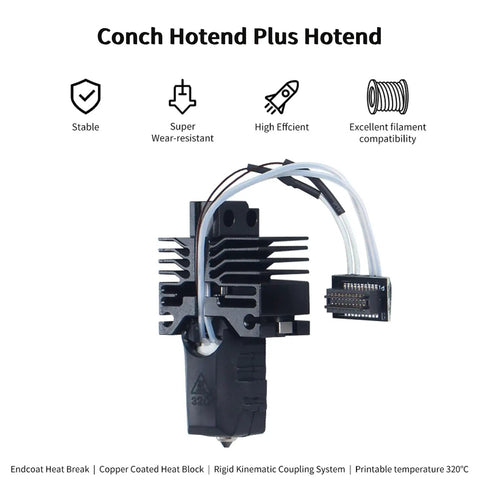 Heavy Duty All Metal Hotend Upgrade Kit For BambuLab P1P And P1S Printing Hella Smooth High Flows Built Tough Copper Heat Block With Quick Release Silicon Carbide Nozzle Gonna Outlast Everything Silicone Sock And Zero Drama Thermistor Swap