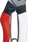 All Purpose Bypass Pruner For Garden Trees And Shrubs, 200mm Length, 25mm Cutting Capacity, Lightweight 202g, Red Ergonomic Grip