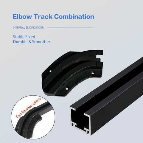 Flush Sliding Door Hardware Kit For 23.6 To 47.2 Inch Doors Wall Mounted No Floor Aluminum Track Hidden Barn Door Kit For Interior Wooden Doors Right Hand Slide System Heavy Duty Smooth Quiet Glide