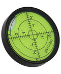 60mm Metal for spirit Level 1-3 Degree Range Green 60mm Metal(D) with precision vial and measurement grids.