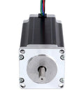 3Nm Beefy Torque Stepper Motor For CNC Machines And Large 3D Printers, 4.2A Current, Smooth Precise Motion, Compatible With Common Stepper Drivers, NEMA 23 frame stepper motor with 8 mm shaft