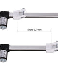 Power Recliner Linear Actuator KDPT007-469 Replacement Part with 327mm stroke and connectors