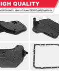4L60E Transmission Filter Kit With Gasket For Automatic Transmissions Replace 24208576 with gasket and filter pieces displayed