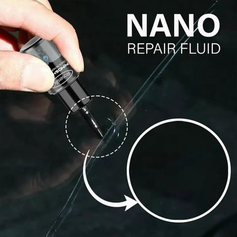 Applying Lyseemin Glass Fix Guard 2025 Windshield Crack Repair Formula and Kit For Quick Seal, Fix Glass Cracks Fast With a 20ml Bottle