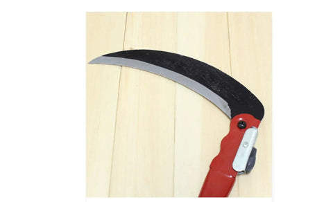 Foldable Steel Hand Sickle For Weeding And Garden Cleanup Pro Grade Weed Remover Scythe Blade Cutter Easy Grip 42x23 Cm Tool