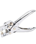 Heavy Duty Single Hole Puncher For Office And School Paper Craft Work Handheld Metal Eyelet Grommet Punch Tool with Cr plated finish