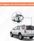 Toyota 4Runner Rear Tailgate Lock Latch Actuator Assembly Replacement for 2003-2009 SR5 4.0L 4.7L Models shown installed