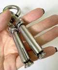 2 Pack M8 Stainless Steel Expansion Eyebolts Heavy Duty Beefy Shoulder Lag Ring Bolts Lifting Hardware With Nut For Wall Ceiling Concrete Masonry Anchors Rustproof Durable Construction Built To Last For Heavy Lifts
