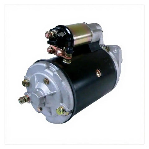 Replacement Starter For Excavator 811 Perkins 2873B056 2873B056R 2873B071 With Plug And Play Solenoid And Mounting Bracket