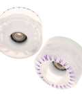 Luminous Led Light Up Quad Skate Wheels For Indoor Outdoor Roller Skates Soft Replacement Parts Flashing Wheels Set For Night Rides