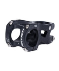 Ultra Lightweight Aluminum Mountain Bike Stem For 1-1/8 Steerer, 31.8mm Handlebar, 35mm Clamp, CNC Machined, Only 132g, Black
