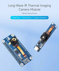 Long Wave Infrared Thermal Imaging Camera Module With 80x62 Pixel Array, hybrid microbolometer, thermopile tech, Type C port