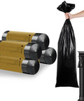 Heavy Duty Knock Box Trash Bags for Commercial Coffee Stations, Leak Proof PE Bags for Grounds, Fits Floor Standing Coffee Boxes