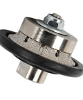Three Sixteenth Inch Demi Bullnose Diamond Hand Profiler Router Bit For Granite Countertops With Five Eighth Inch Thread Grind Ready